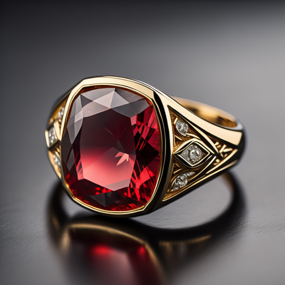 ruby diamond ring yellow gold