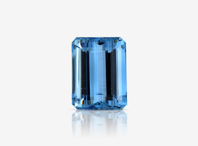 19.08 carat natural aquamarine santa maria color for sale