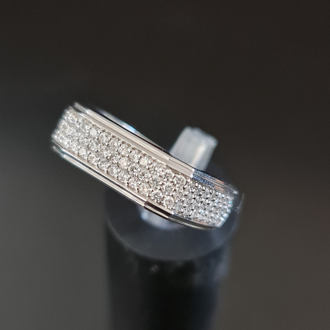 Men's Natural Diamond Ring 0.85 ct – view 2