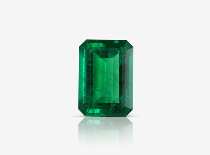 Men's Zambian Emerald Ring 3.54 ct with Diamonds – view 4