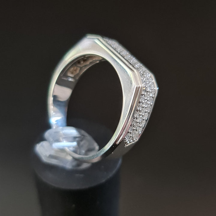 Men's Natural Diamond Ring 0.85 ct – view 4