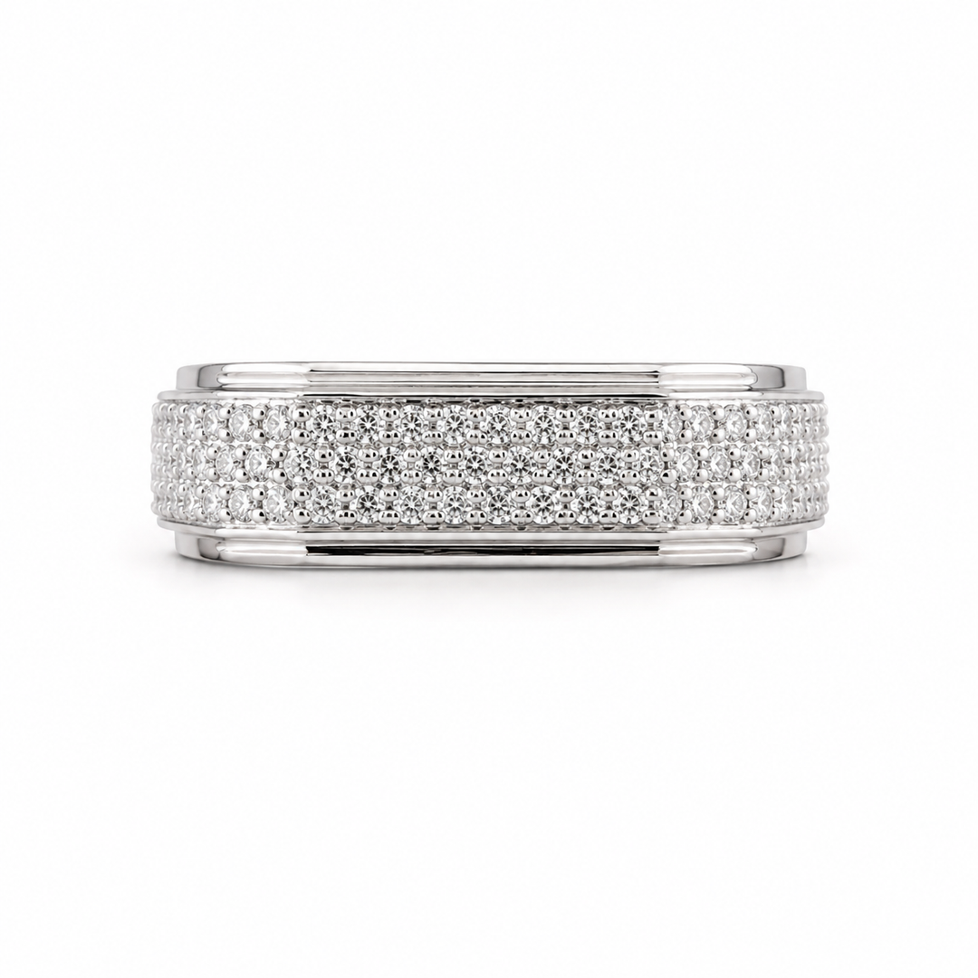 Men's Natural Diamond Ring 0.85 ct – view 1