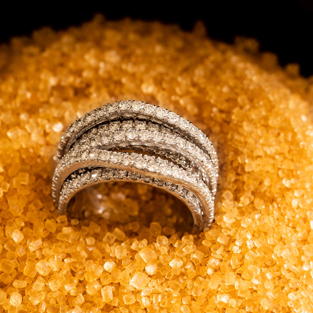 Keren 3.60 Carat Diamond Ring on a clean background – view 2