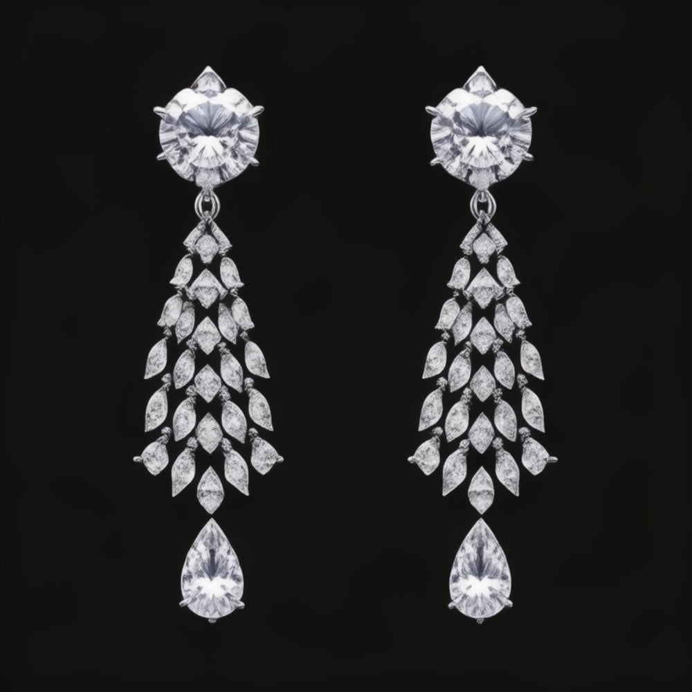 large diamond earrings for women gold drop earrings