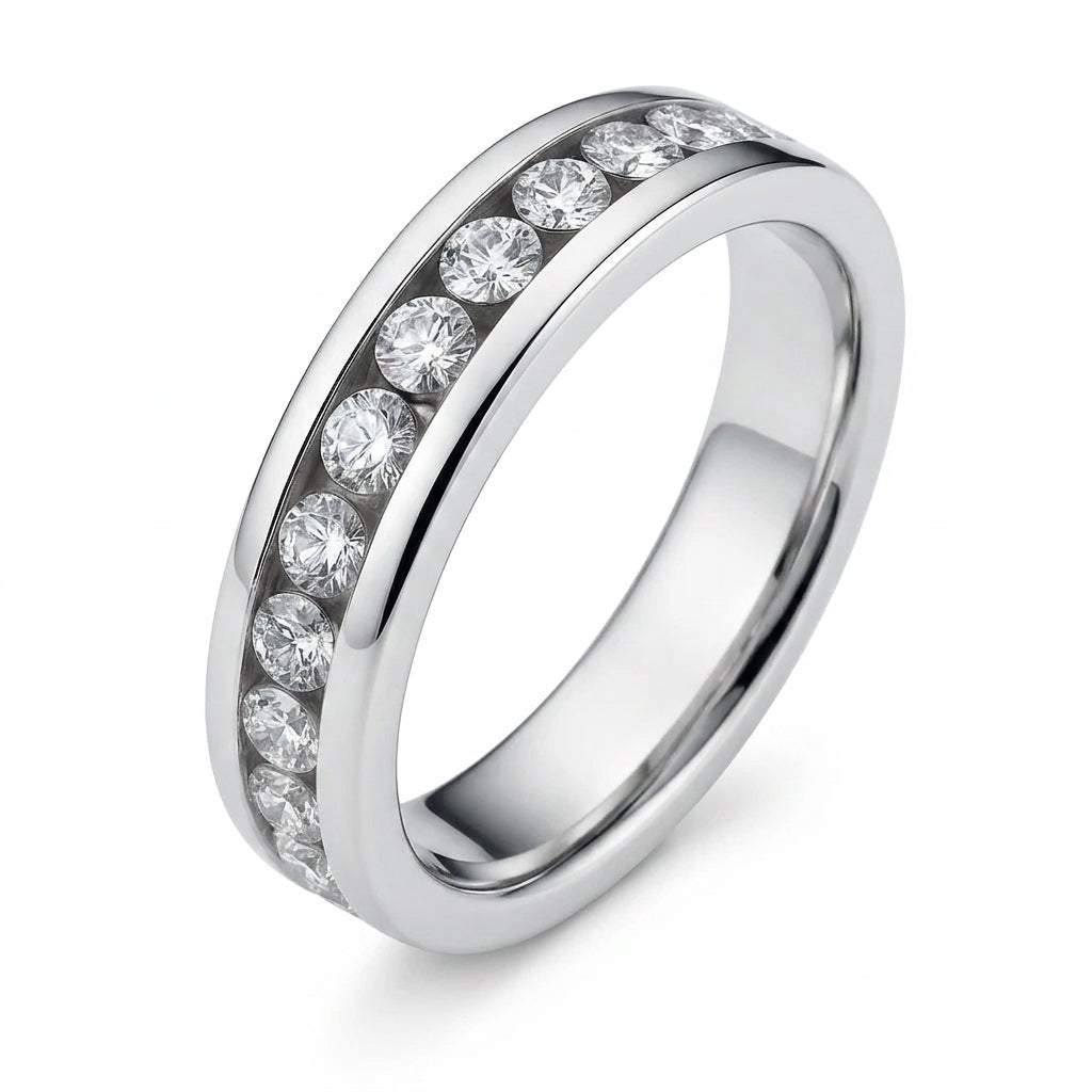 Men's Natural Diamond Eternity Ring – view 1
