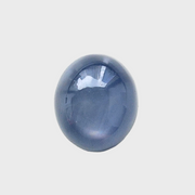 Saphir étoilé bleu naturel de 16.25 carats Sri Lanka - Certificat GRS