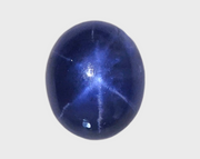 27 carat untreated star sapphire