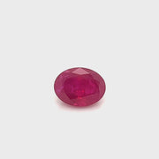 5.65 Carat Red Natural Ruby- Untreated - GUBLIN Certificate