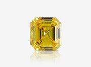 Diamante zafferano da 1.43 carati vivace giallo aranciato