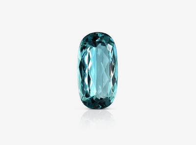 16.44 carat Greenish Blue tourmaline oval shape