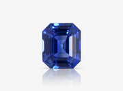 zafiro azul natural grs certificado para mujer anillo emgagemet