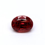 3.43 Carat Vivid Orangy Red Natural Ruby - GRS Certificate
