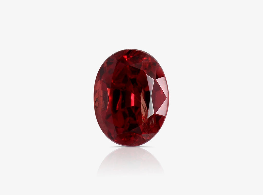 3.43 Carat Vivid Orangy Red Natural Ruby - GRS Certificate – Lilo
