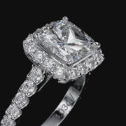 3.00 carat diamond ring white gold
