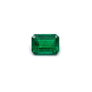 loose 4.15 carat vivid green emerald ring