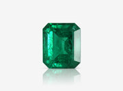 Smeraldo verde vivo da 6.14 carati, forma smeraldo