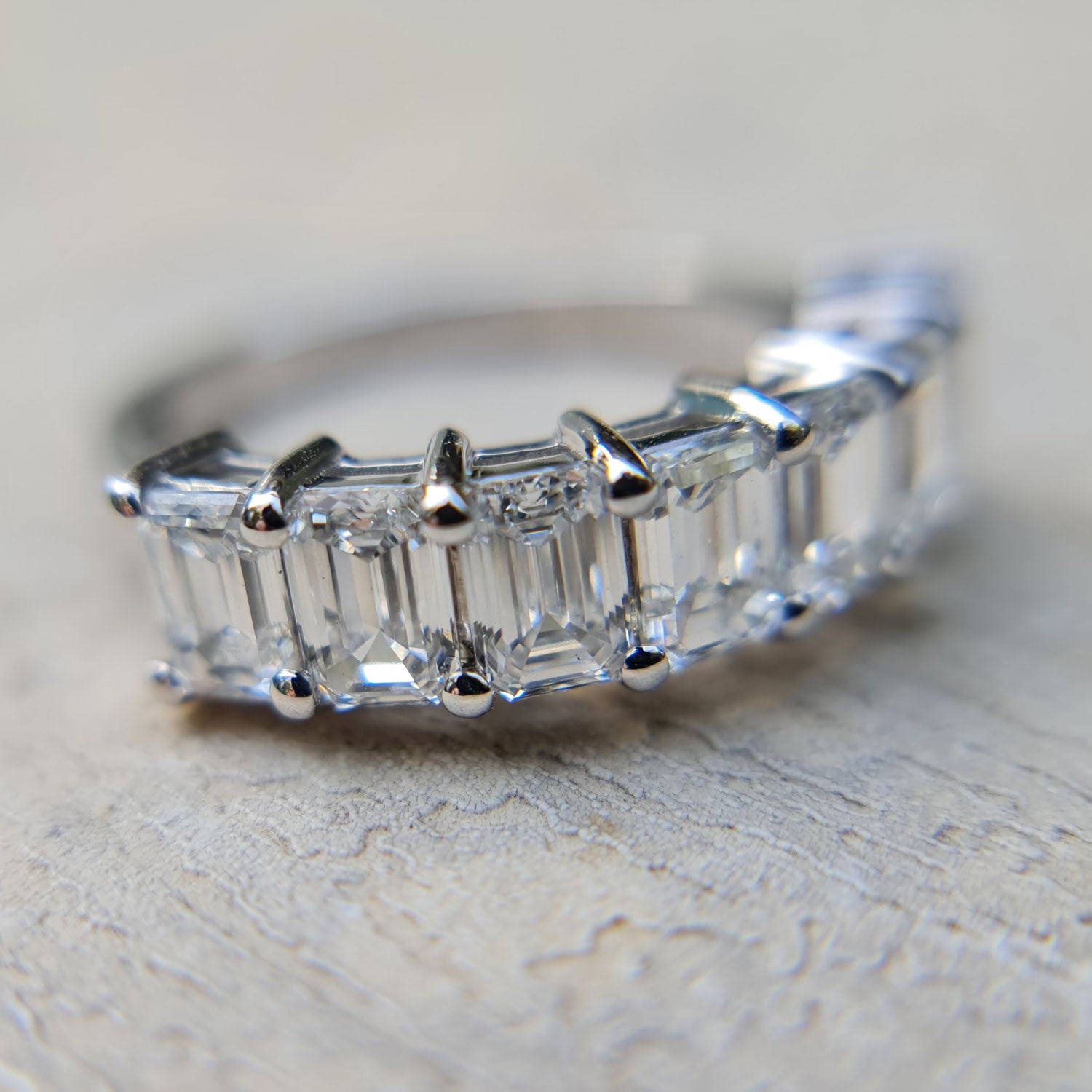 Seven Stone Trellis Lab Diamond Ring (1 ct. tw.) | Brilliant Earth