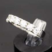 7 stone diamond ring