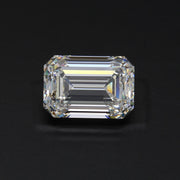8.07 carat Natural Diamond Emerald Cut H VS1 Faint GIA Certificate