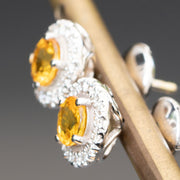 yellow earrings for women
