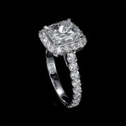 Fede - Anello con diamante naturale da 4.39 carati - Certificato GIA - Unico nel suo genere