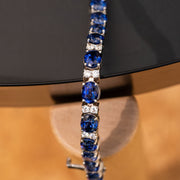 fine sapphire diamond bracelet