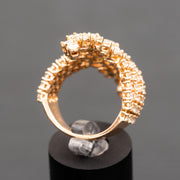 Fiona - 4.05 carat natural diamond ring Clarity VS Color D - F