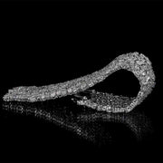 Elizabeth - Gargantilla de pulsera de diamantes - Pulsera de diamantes naturales de 50.35 quilates, color D -F, claridad VS,