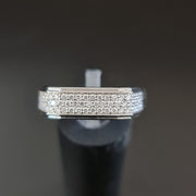 Omer - Anillo de diamantes naturales de 0.85 quilates - Oro de 10 gramos
