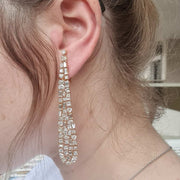 drop diamond earrings luxury earrings, fine diamond earrings for women