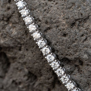 Stella - Bracelet Diamant Naturel Rond 3.00 carats Couleur DF Clarity VVS VS