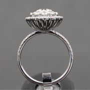 Fleur - anillo de diamantes naturales de 1.61 quilates E VS