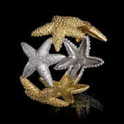 star gold and diamond bracelet