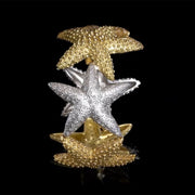 Stellina Doro - Brazalete de oro de 110 quilates de 18 gramos con diamantes naturales de 4.96 quilates