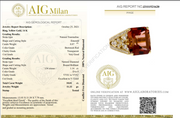 Arya - 8.87 carat Tourmaline ring with 1.14 carat natural diamonds D VVS