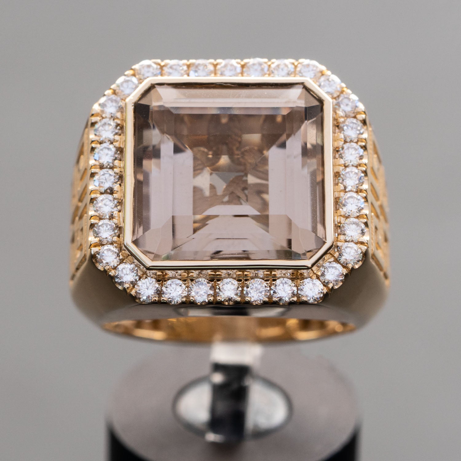 Mens brown diamond rings Clearance