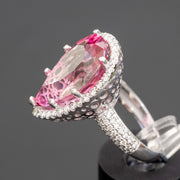 pink dinner ring