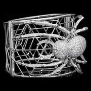 Spider - Bracelet en or 108 carats 18 grammes avec diamants naturels de 5.00 carats