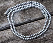 7 carat natural diamond necklace for women