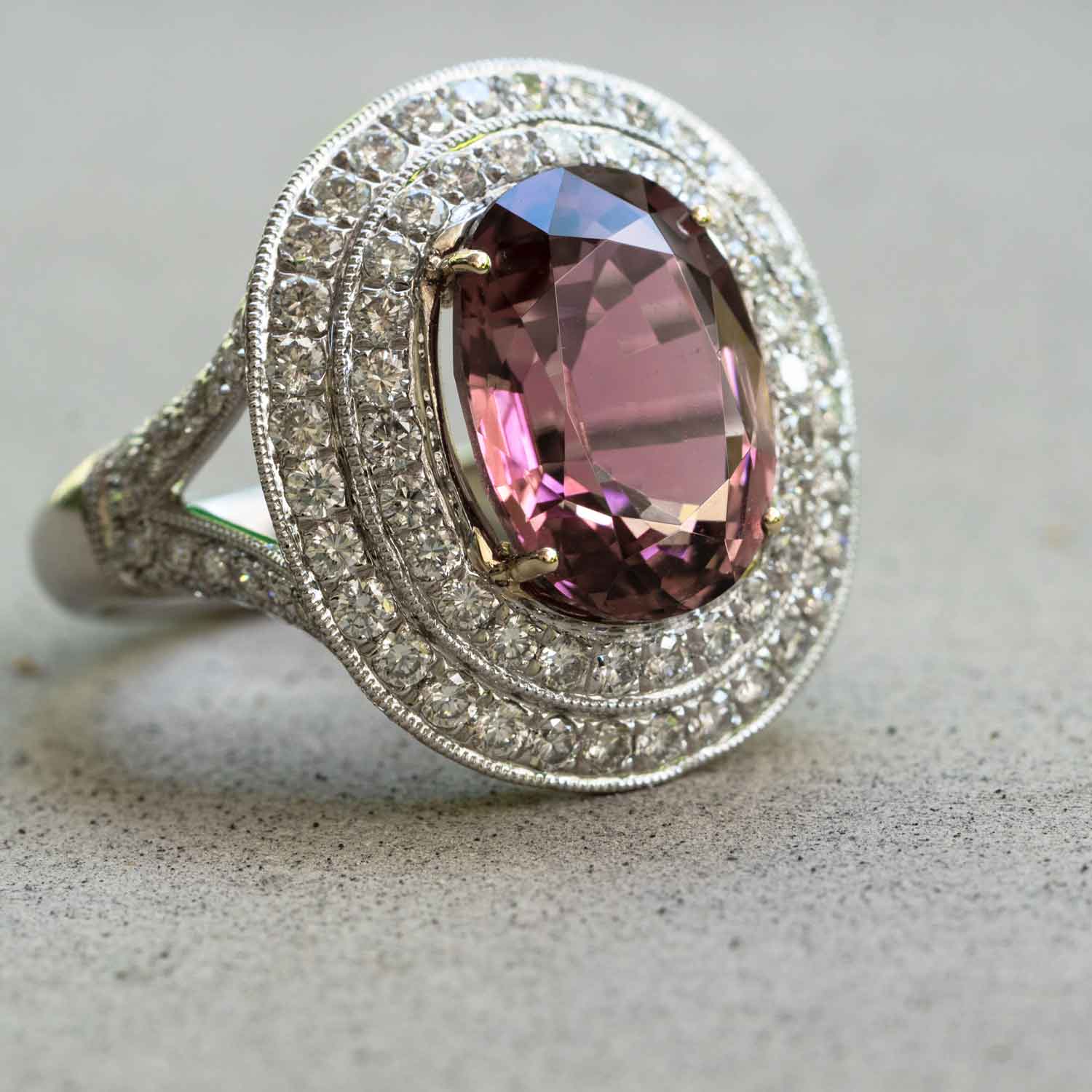 Natural Tourmaline Ring-925 Sterling Silver Ring-Pink Tourmaline at Rs  2300/piece | Sterling Silver Rings in Jaipur | ID: 20791941512