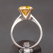 Saffron diamond ring Clearance